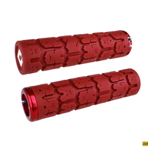 Puños ROGUE V2.1 LOCK-ON GRIPS (135mm) Red ODI