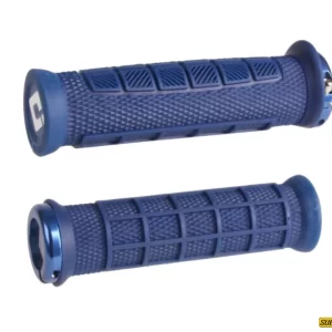 Puños ELITE PRO LOCK-ON GRIPS (130mm) Navy Blue ODI