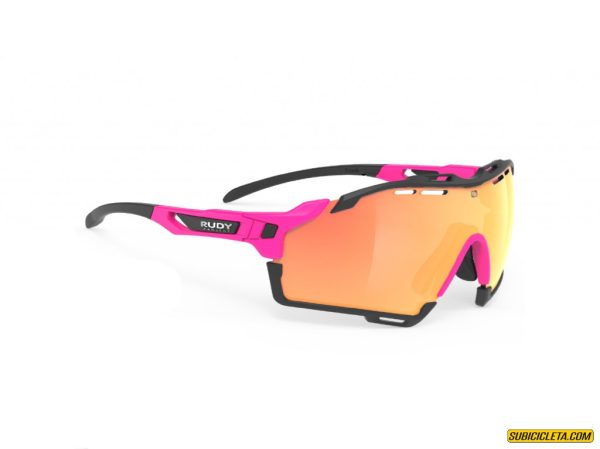 Lentes CUTLINE PINK  FLUO.- MLS ORANGE  Rudy Projet