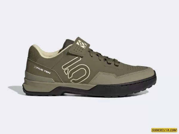 Zapatos  Mtb Kestrel Lace - Focus Olive - Pedal Clip- Five Ten - Image 2