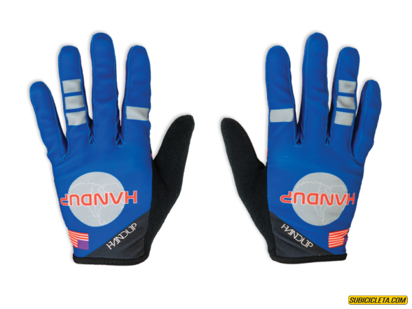 Guantes Largos Shuttle Runners - Blue Handup