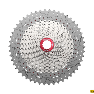 Cassette MX8 de 11v MTB 11-51 for Body HG / Alloy Spiders/Metallic Silver SunRace