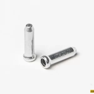 Terminal de guaya de cambios Alloy Gris 1.6mm pack 10pz SunRace