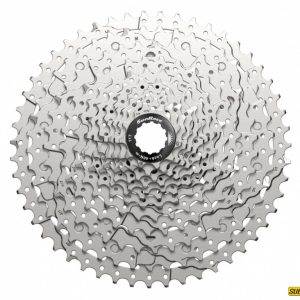 Cassette MZ600 de 12v MTB 11-51 for Body HG / Steel Spiders/Metallic Silver SunRace