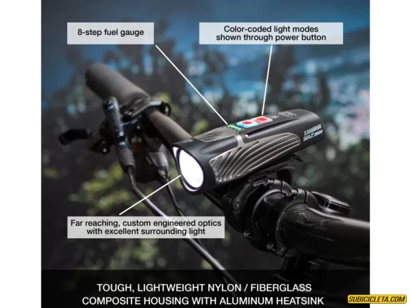 Luz Delantera Lumina Max 2500 w/ NiteLink™ NITE RIDER - Image 4