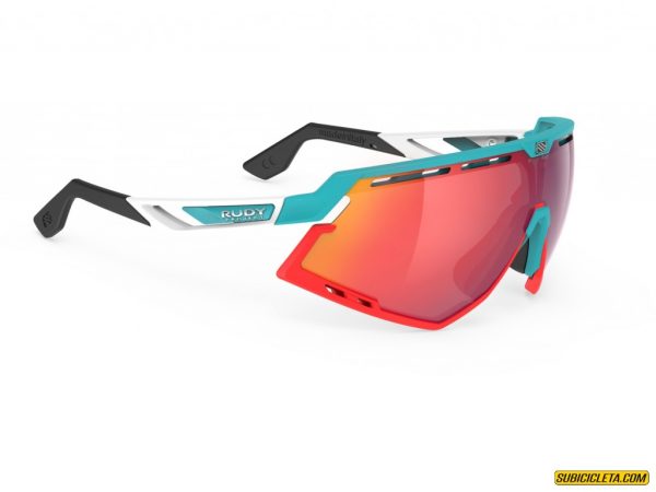 LENTES DEFENDER EMERALD-WHITE MATTE - MULTILASER RED RUDY PROJECT
