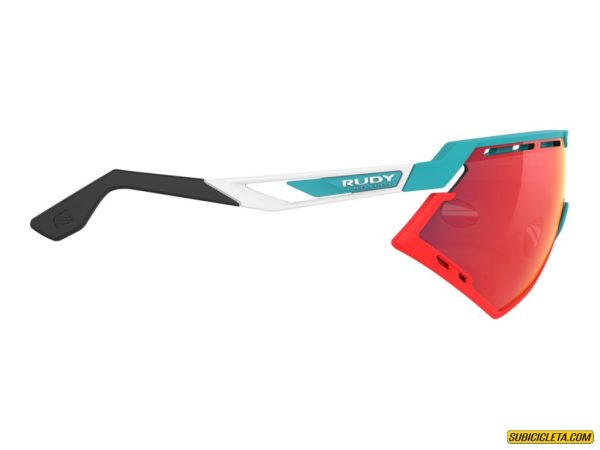 LENTES DEFENDER EMERALD-WHITE MATTE - MULTILASER RED RUDY PROJECT - Image 3