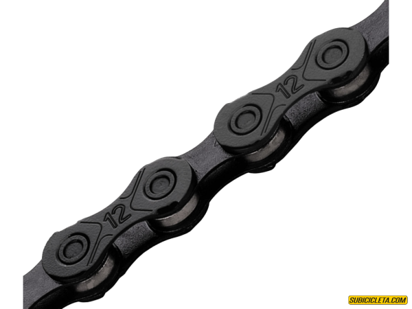 Cadena Kmc X12 TI  Negra Para Bicicleta (12 Velocidades) - Image 2
