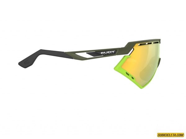 LENTES DEFENDER OLIVE MATTE - MULTILASER YELLOW RUDY PROJECT - Image 2