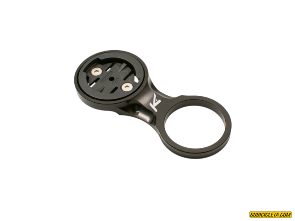 Soporte de Stem fijo para Garmin negro (aluminio) K-EDGE