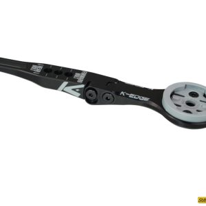 Soporte para manillar integrado (IHS) para Wahoo negro (aluminio) K-EDGE