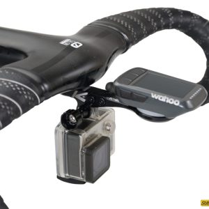 Soporte para manillar integrado Combo (IHS) para Wahoo negro (aluminio) K-EDGE