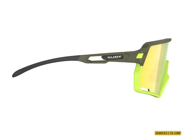 LENTES KELION OLIVE MATTE - MULTILASER YELLOW RUDY PROJECT - Image 4