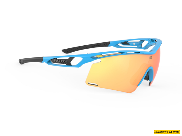 LENTES TRALYX+ AZUR MATTE - MULTILASER ORANGE RUDY PROJECT