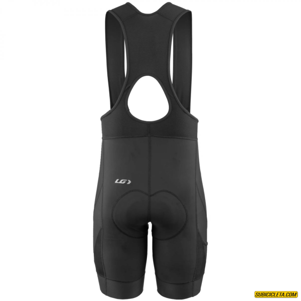 Lycra de ciclismo De Hombre Optimum 2 BIB Negro Garneau - Image 2