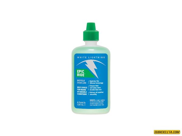 Lubricante Sintetico All Condit Epic Ride 120ml White Lightning