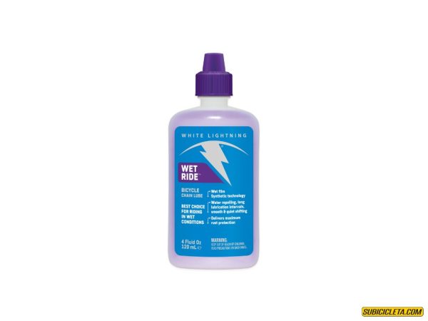 Lubricante Sintetico Wet Ride 120ml White Lightning