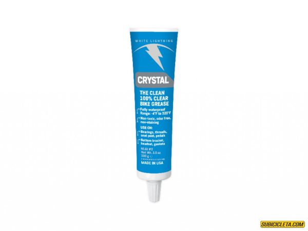 Grasa Crystal, Clear Grease, 3.5oz-100g White Lightning