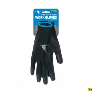 Guantes Protective Work Gloves, Universal Sizing White Lightning