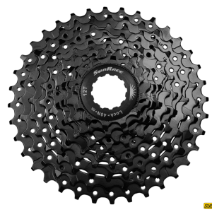 Cassette M98   de 9v MTB 11-36 for Body HG / Steel Spiders/Black SunRace