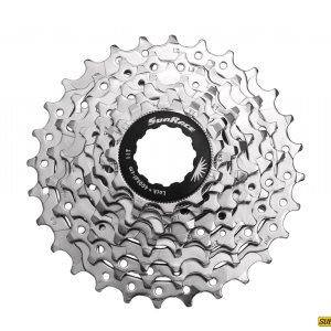 Cassette R86 de 8v Ruta 12-25 Nickel SunRace