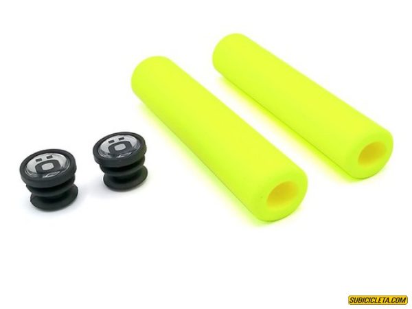Puños MTB Silicone Yellow TÖLS