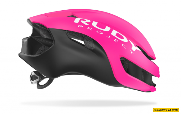 Casco Nytron PINK FLUO / Black Matte Rudy Project - Image 3