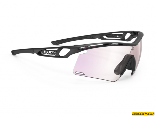 LENTES TRALYX+ BLACK MATTE - PHOTOCHROMIC 2 LS RED RUDY PROJECT