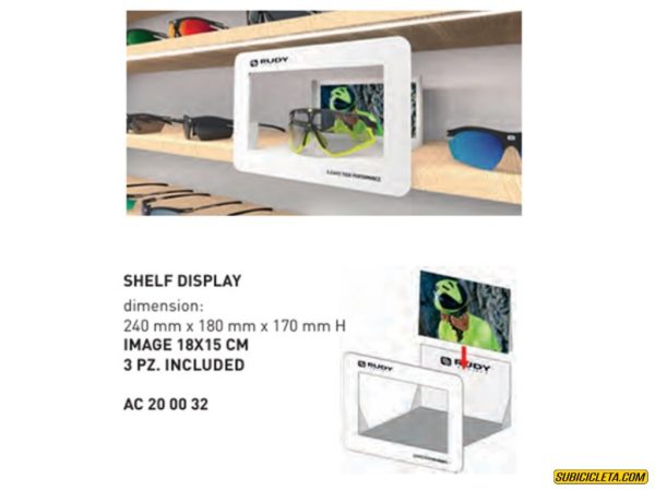 EXHIBIDOR DE LENTES PARA VITRINA SELF DISPLAY RUDY PROJECT