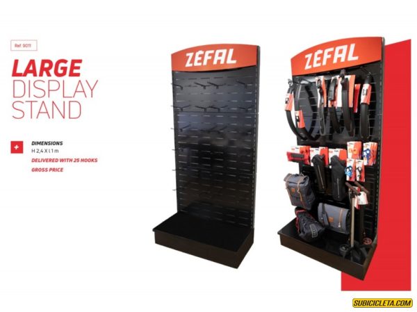 EXHIBIDOR EXPOSITOR GRANDE (2.15M X 1M) ZEFAL - Image 2