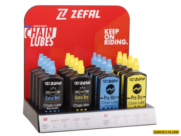 EXHIBIDOR PARA TOPE DE MOSTRADOR X16 LUBRICANTES ZEFAL