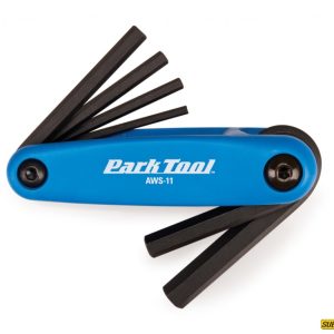 JUEGO DE LLAVES HEXAGONALES PLEGABLES 3 mm, 4 mm, 5 mm, 6 mm, 8 mm y 10 mm  PARK TOOL