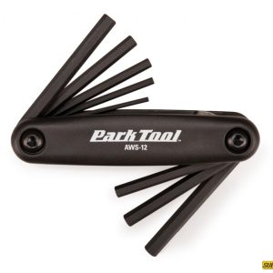 JUEGO DE LLAVES HEXAGONALES PLEGABLES 2, 3, 4, 5, 6 mm, 3/16", 7/32" y 1/4"  PARK TOOL