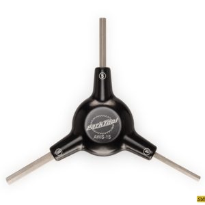 LLAVE HEXAGONAL DE 3 VÍAS CON CUERPO DE ALUMINIO de 4, 5, 6 mm PARK TOOL