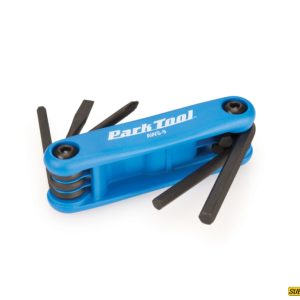 JUEGO DE LLAVES HEXAGONALES PLEGABLES 4, 5 y 6 mm y destornill de estrella y punta plana PARK TOOL