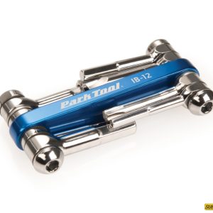 MULTIHERRAMIENTA IB-12 DE PERFIL BAJO (exagonales de 2, 2,5, 3, 4, 5, 6 y 8mm+destornill de estrella compatible T25 Torx® y destornill punta plana) PARK TOOL
