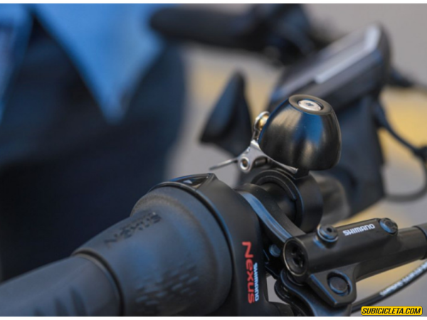 Timbre Classic Bike Bell Black para Bicicleta Zefal - Image 3