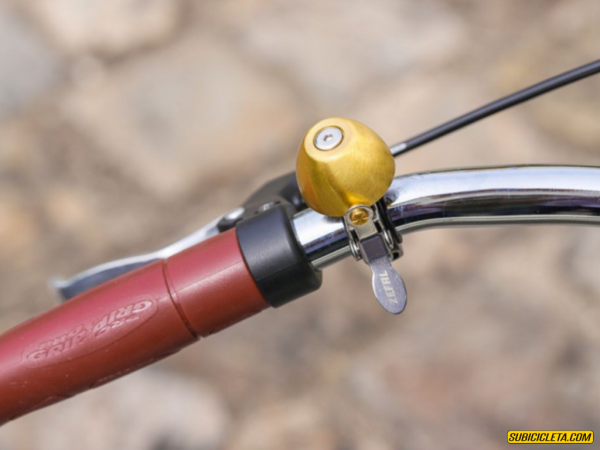 Timbre Classic Bike Bell Gold para Bicicleta Zefal - Image 3