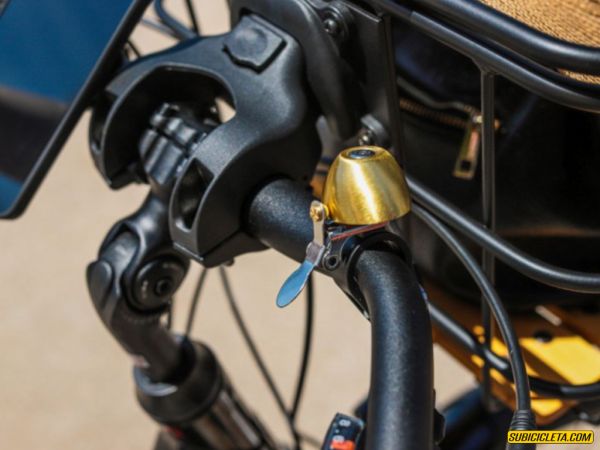 Timbre Classic Bike Bell Gold para Bicicleta Zefal - Image 4