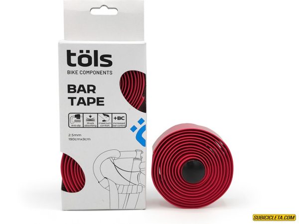 Cinta de manillar Roja TÖLS