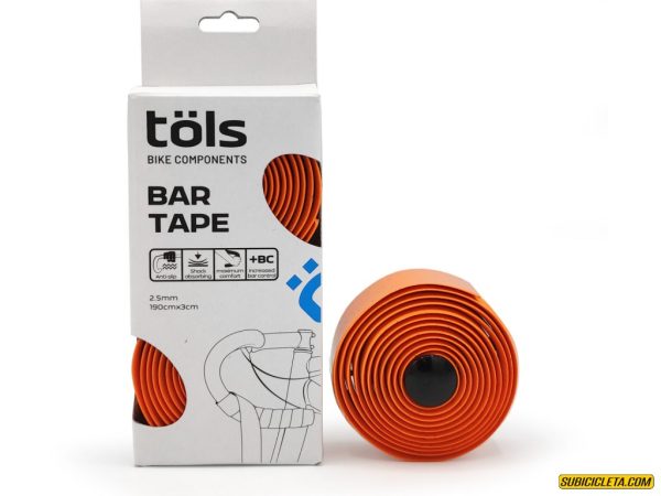 Cinta de manillar Naranja TÖLS