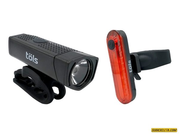 Combo luz delantera AINA 350  y trasera LEXIA 10 TÖLS