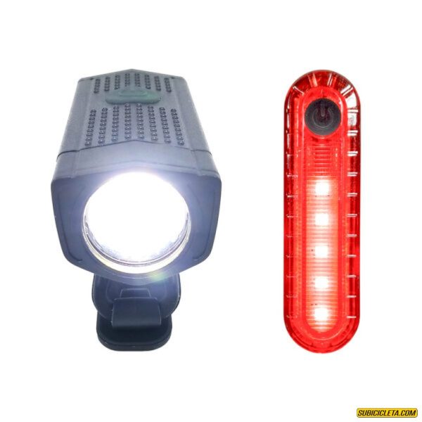 Combo luz delantera AINA 350  y trasera LEXIA 10 TÖLS - Image 2