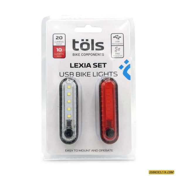 Combo luz delantera LEXIA 20 y trasera LEXIA 10 TÖLS - Image 5