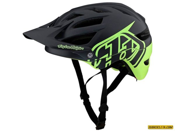 CASCO A1 CLASSIC MIPS GREY/GREEN TROY LEE