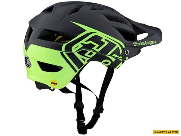 CASCO A1 CLASSIC MIPS GREY/GREEN TROY LEE - Image 2