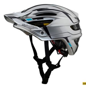 CASCO A2 MIPS SILVER/BURGUNDY TROY LEE