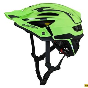CASCO A2 MIPS SILVER GREEN TROY LEE