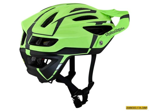 CASCO A2 MIPS SILVER GREEN TROY LEE - Image 2