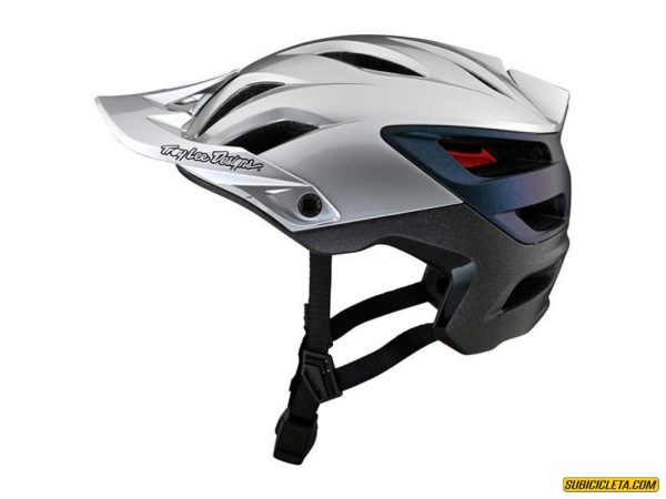 CASCO A3 MIPS UNO SILVER Electro TROY LEE